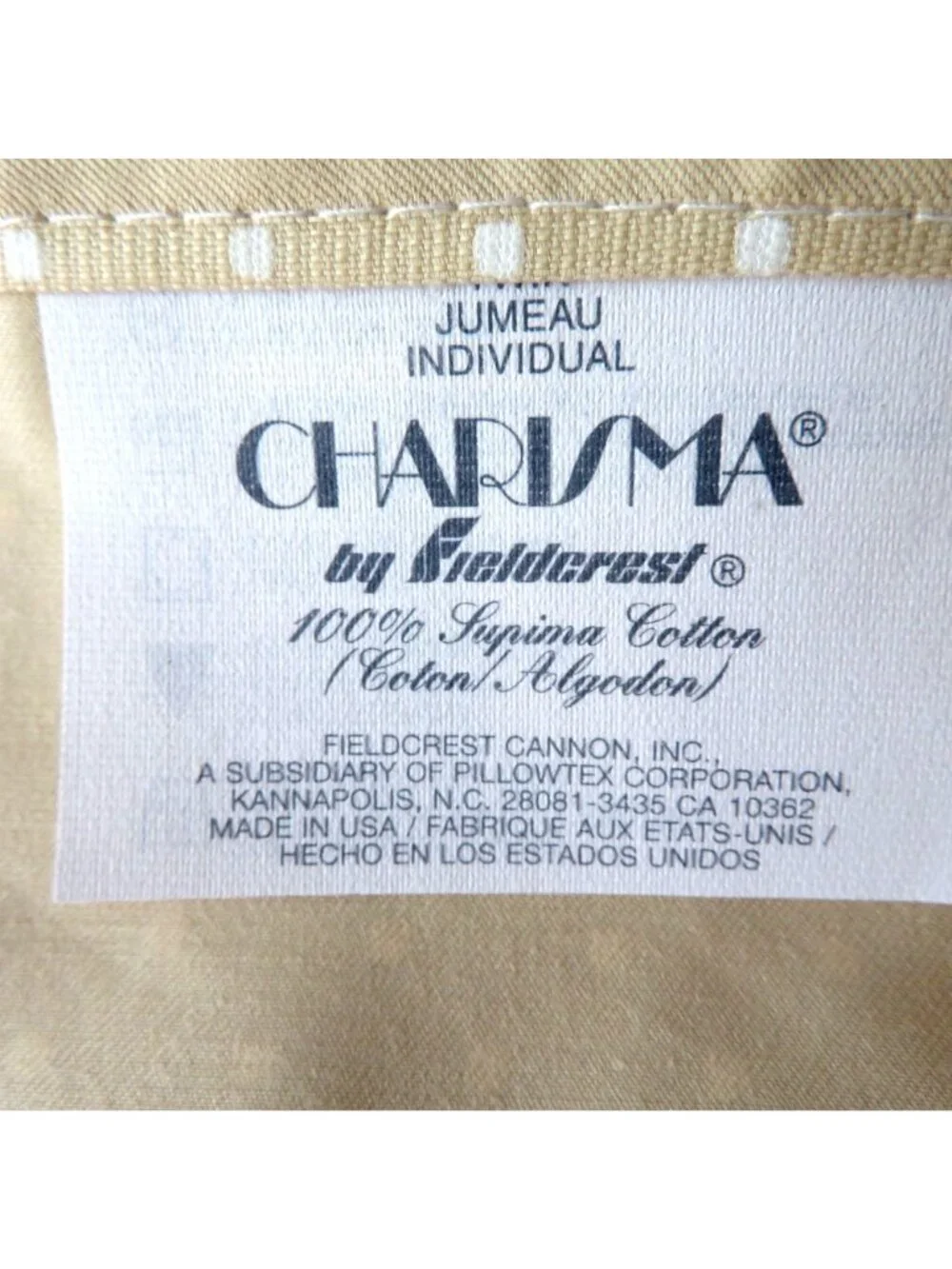 Charisma By Fieldcrest vintage charisma